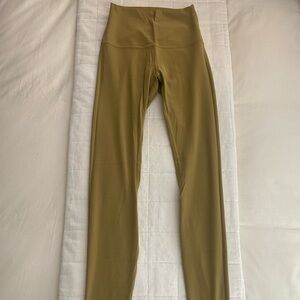 Yellow/ Gold Lululemon Align Leggings (size 2)